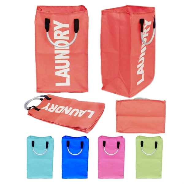 PE Coated 600D Oxford Laundry Bag 2