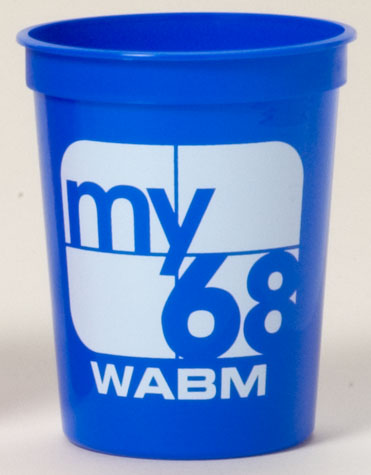 16 oz. Smooth Mood Stadium Cup (Natural To Color) - Silkscreen 5