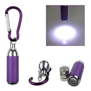 Transformable LED Keychain Flashlight Mini Lantern With Carabiner 8