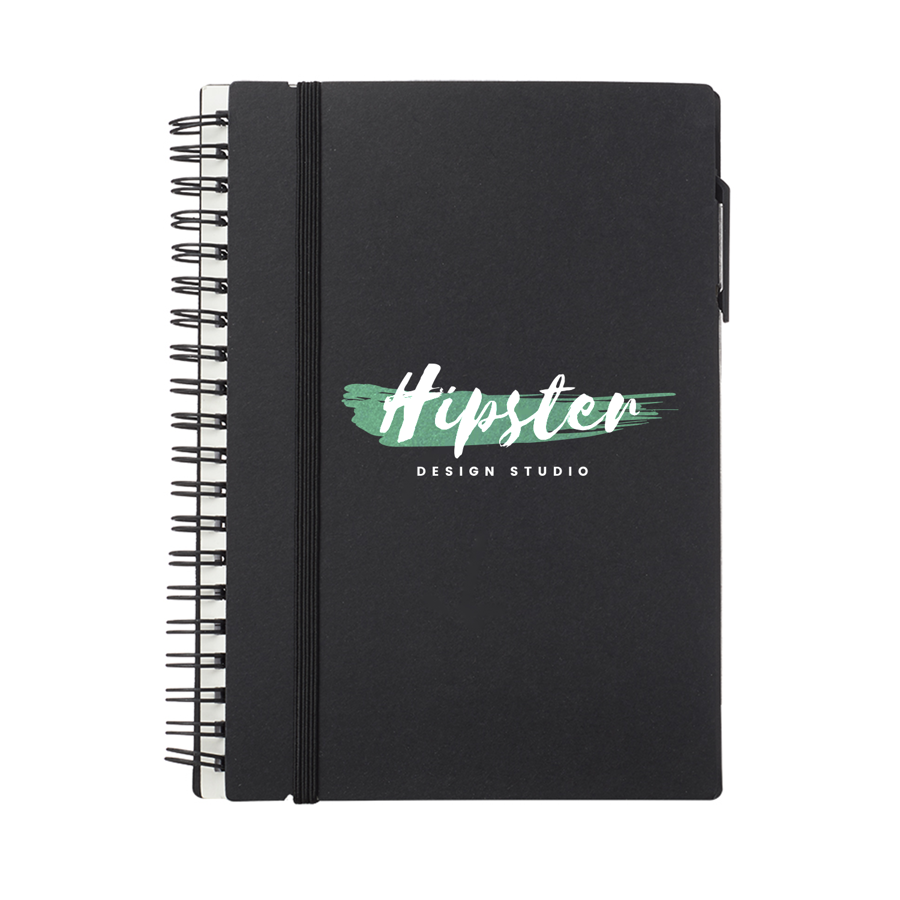 Spiral Notebooks with Elastic Closure 4
