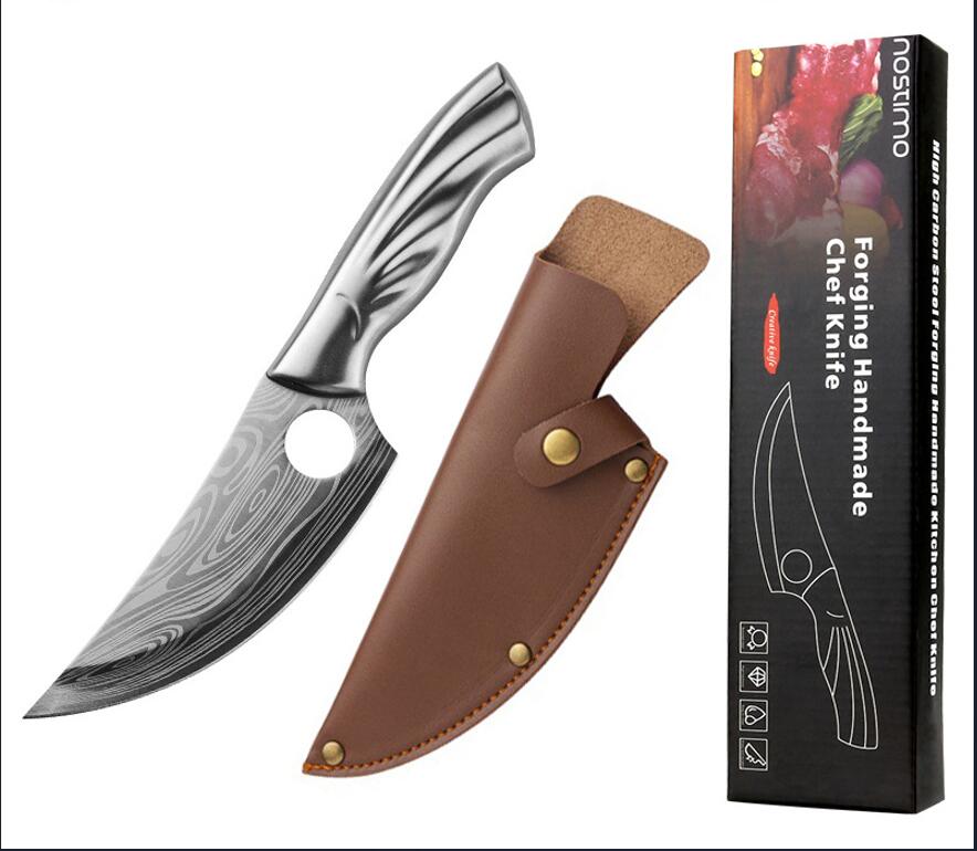 Durable Stainless Steel Damascus Utility Knife 2