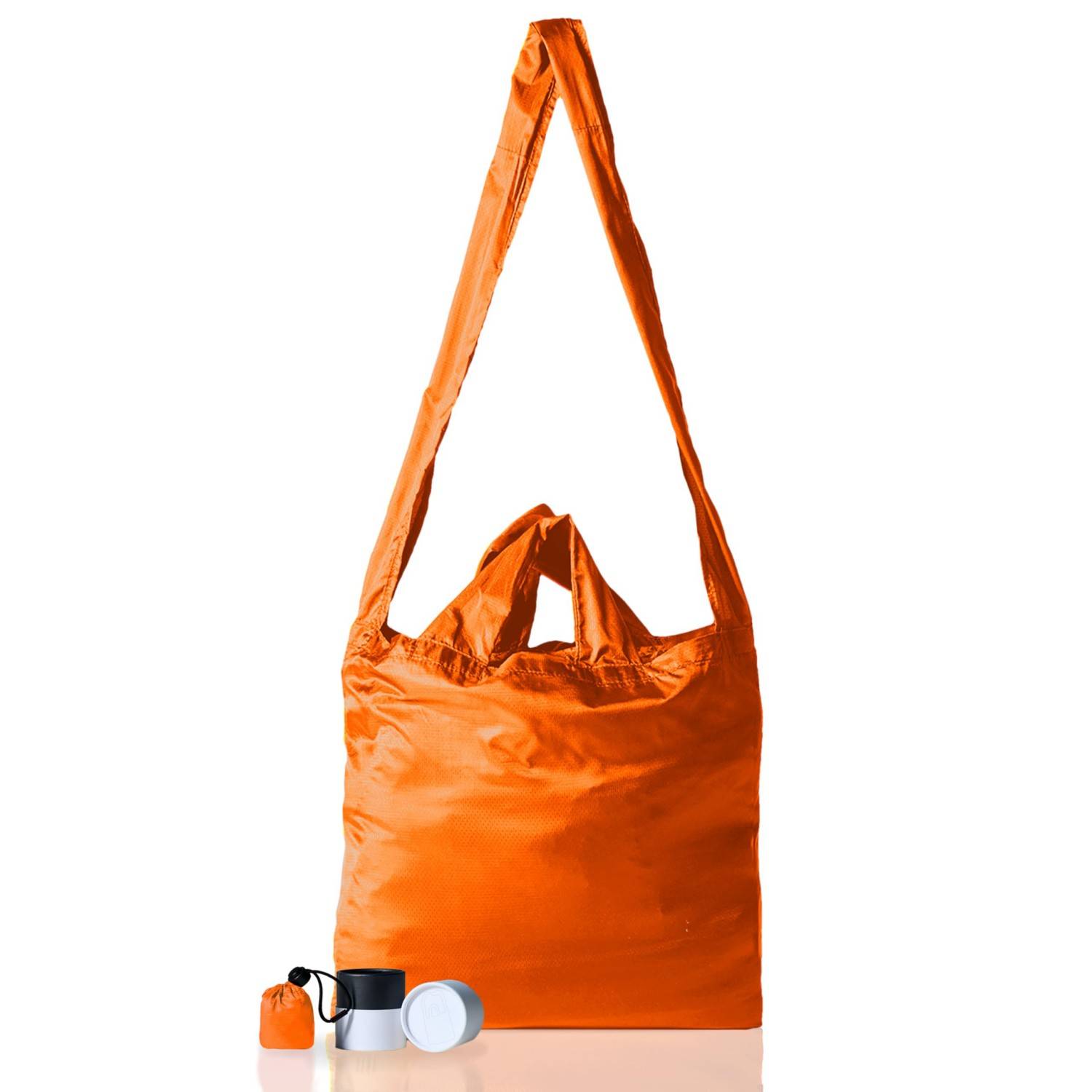 Foldaway Nylon Tote Bag for Shopping Travel 4