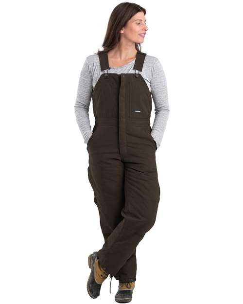 Women's Softstone Duck Insulated Bib Overall - WB515 10