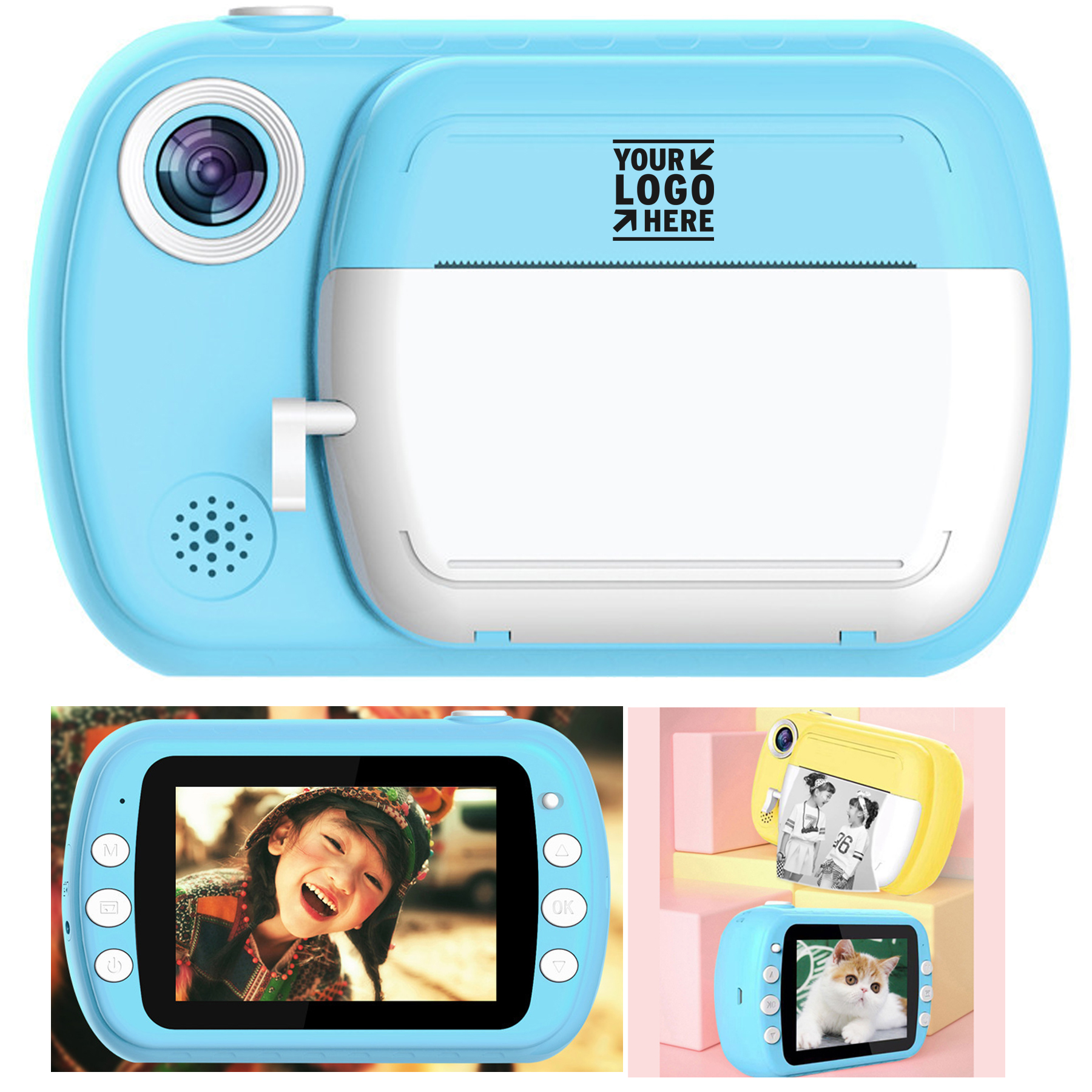 3.5- inch Screen Instant Print Camera for Kids 1