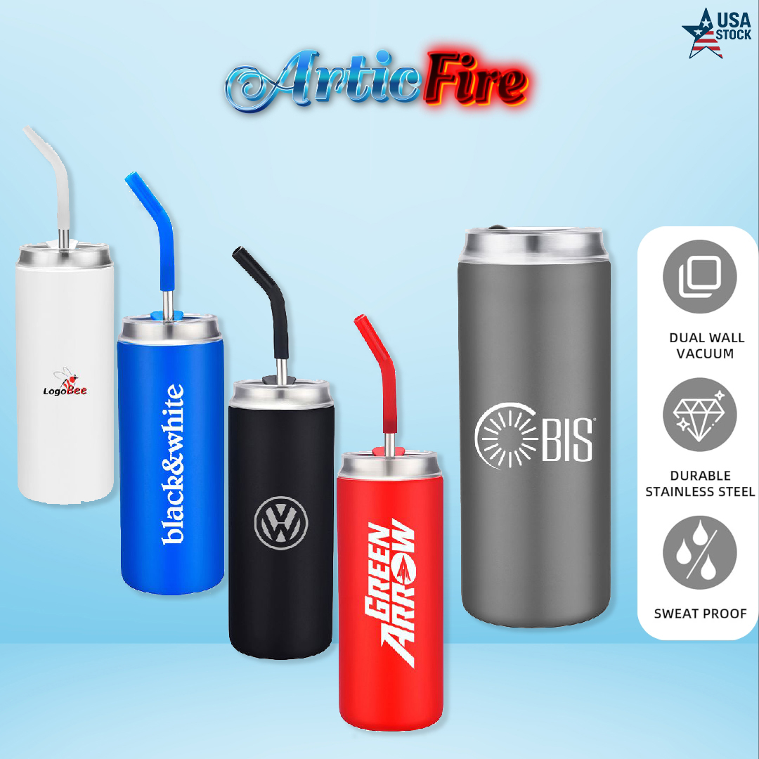 ArticFire 20oz Vacuum Insulated Tumbler with Straw 4