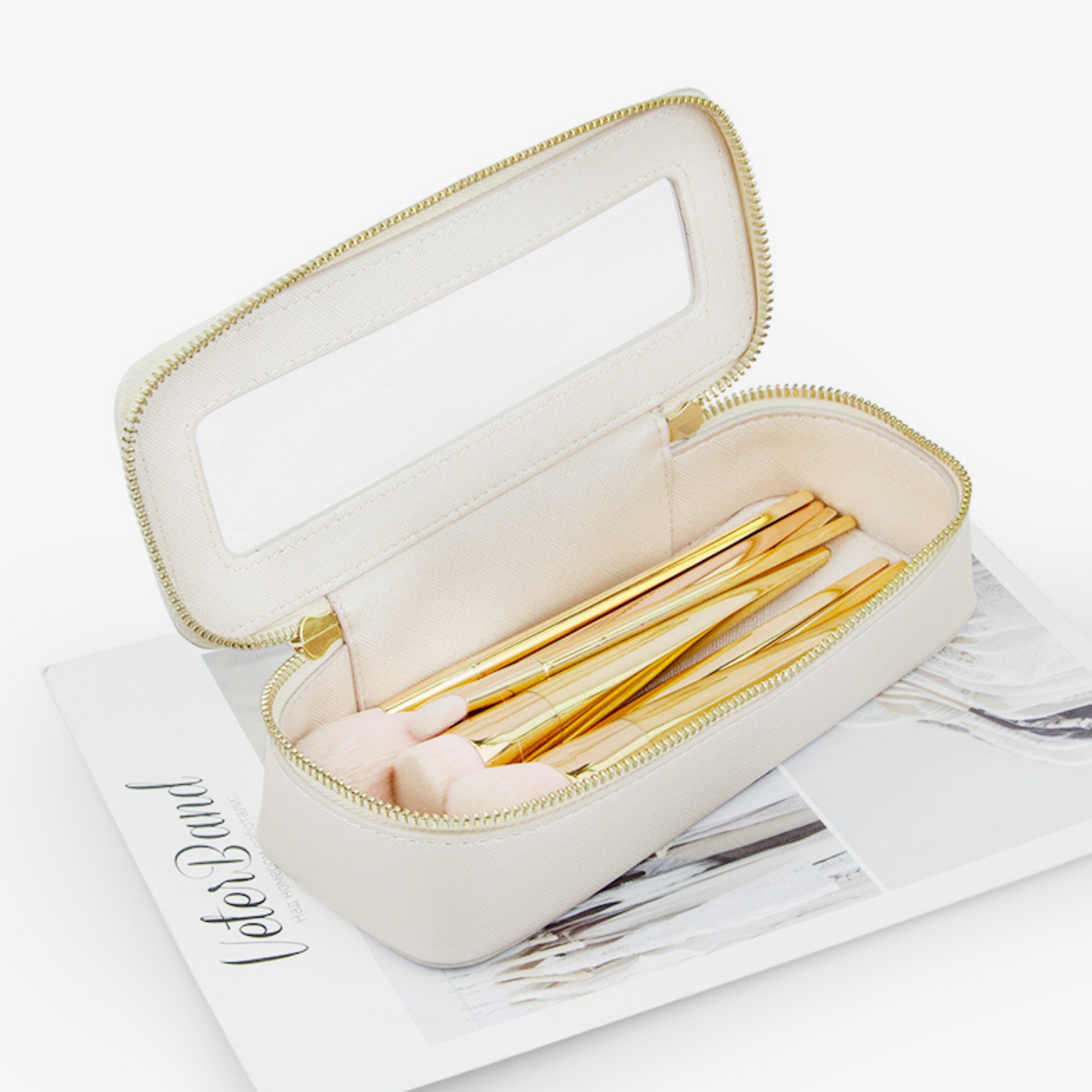Clear Makeup Brush Bag 2