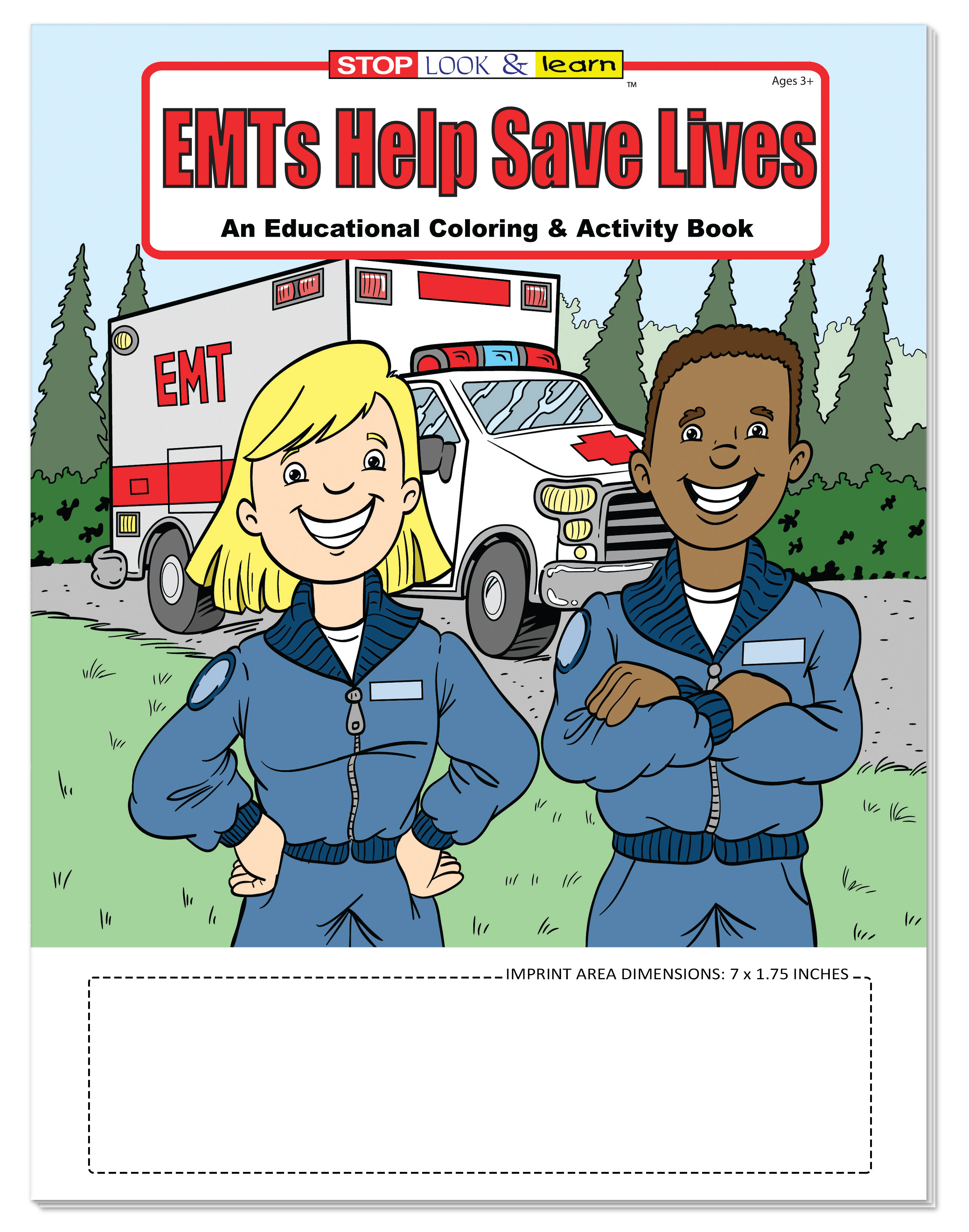 COLORING BOOK - EMTs Help Save Lives Coloring & Activity Book 5