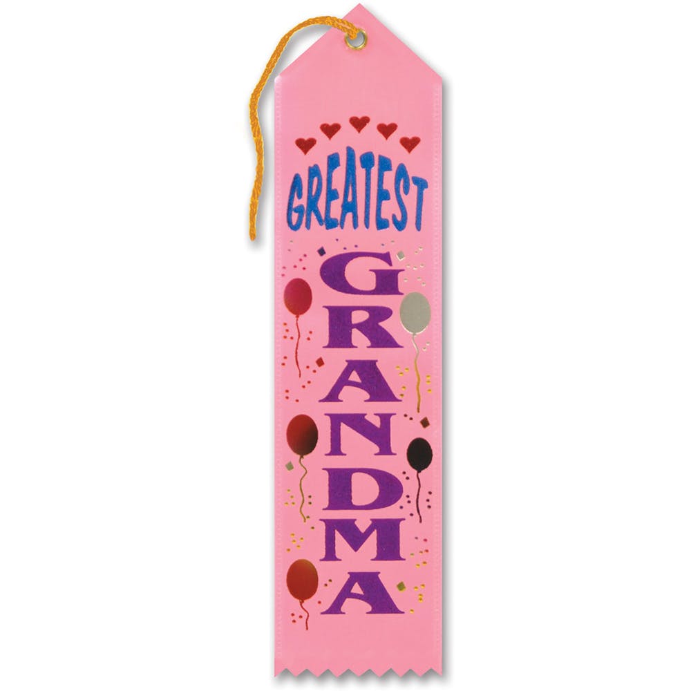 Greatest Grandma Ribbons - Pink 1