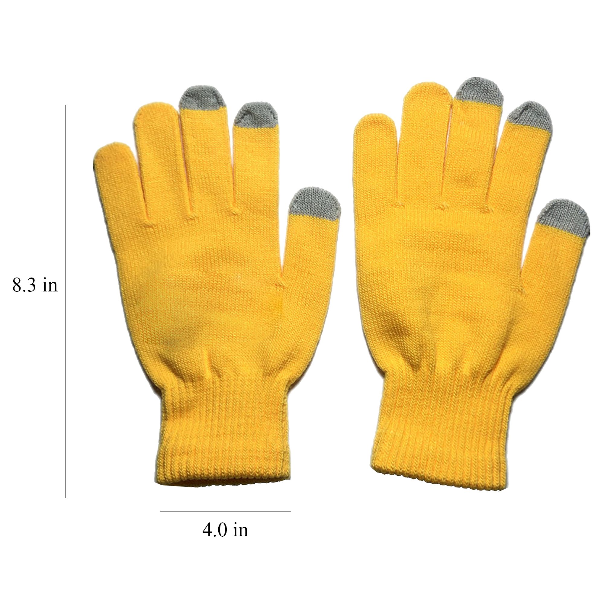 Knitted Touchscreen Gloves for Winter 4