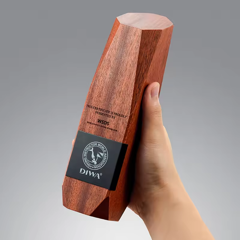 Wooden Trophy Handicraft Award 6