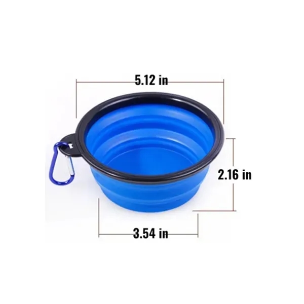 11.8 oz Foldable Pet Travel Bowl 7