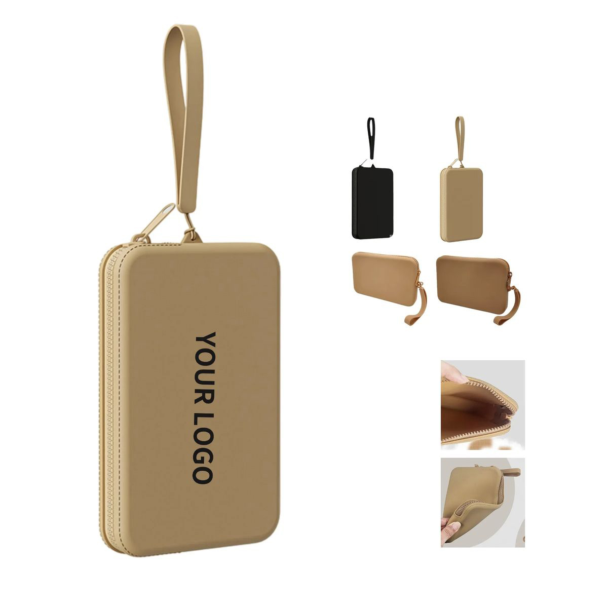 Waterproof Silicone Makeup and Toiletry Case 1