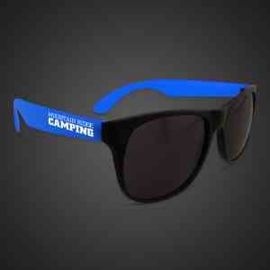 Neon Sunglasses with Blue Arms