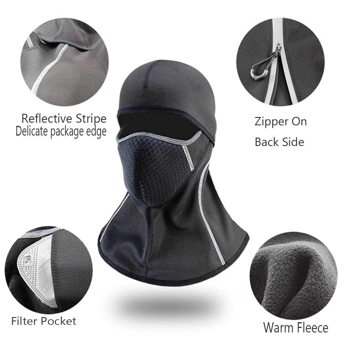 Windproof Balaclava Face Cycling Ski Mask 1