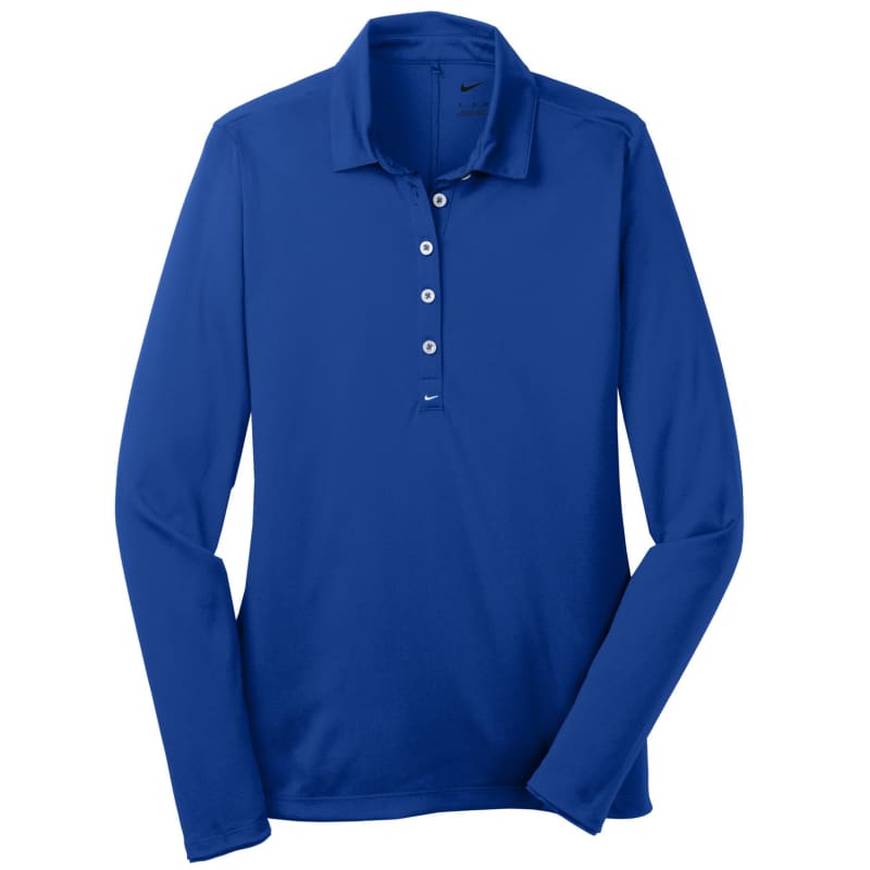 Nike Ladies Long Sleeve Dri-FIT Stretch Tech Polo. 11