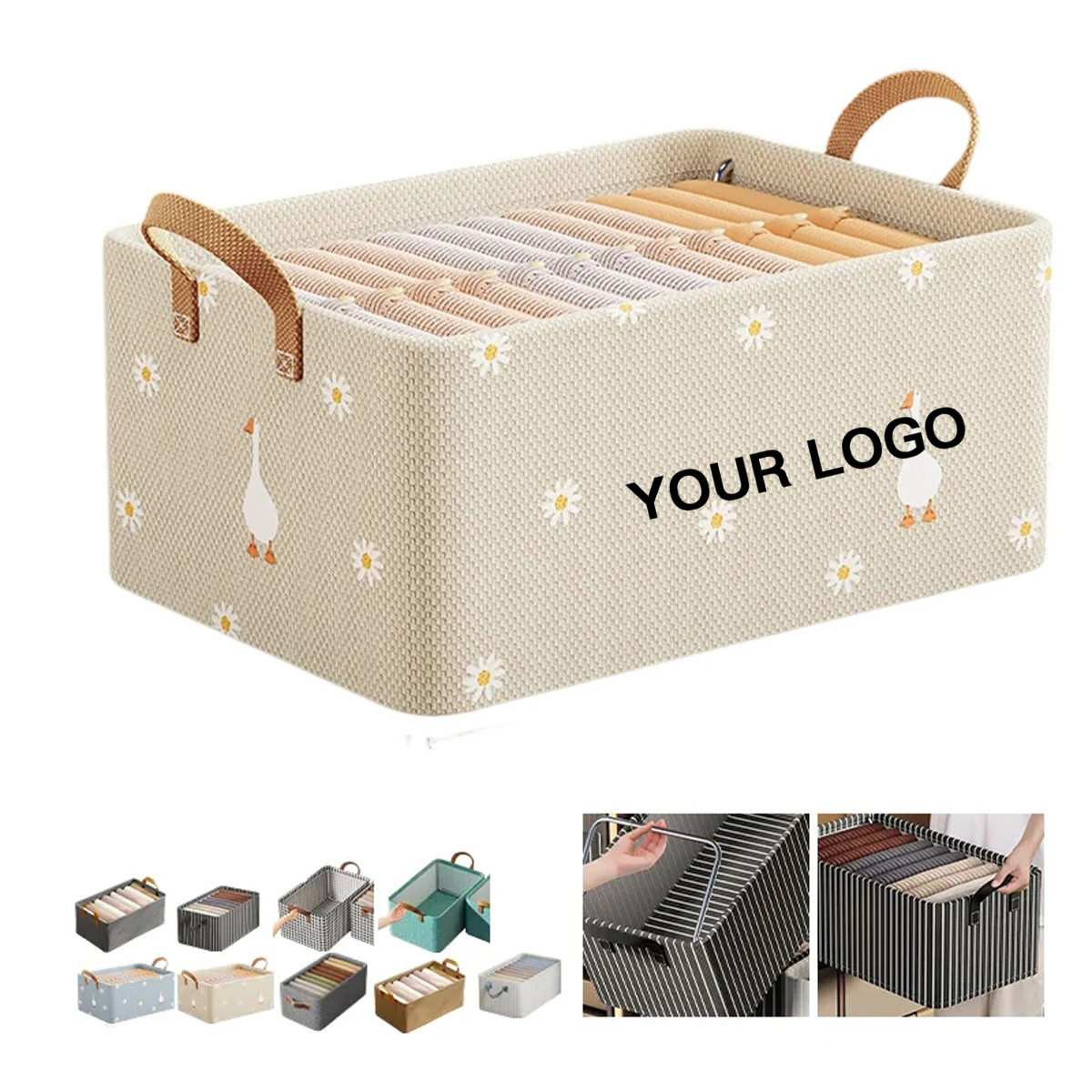 Fabric Storage Container for Closet 4