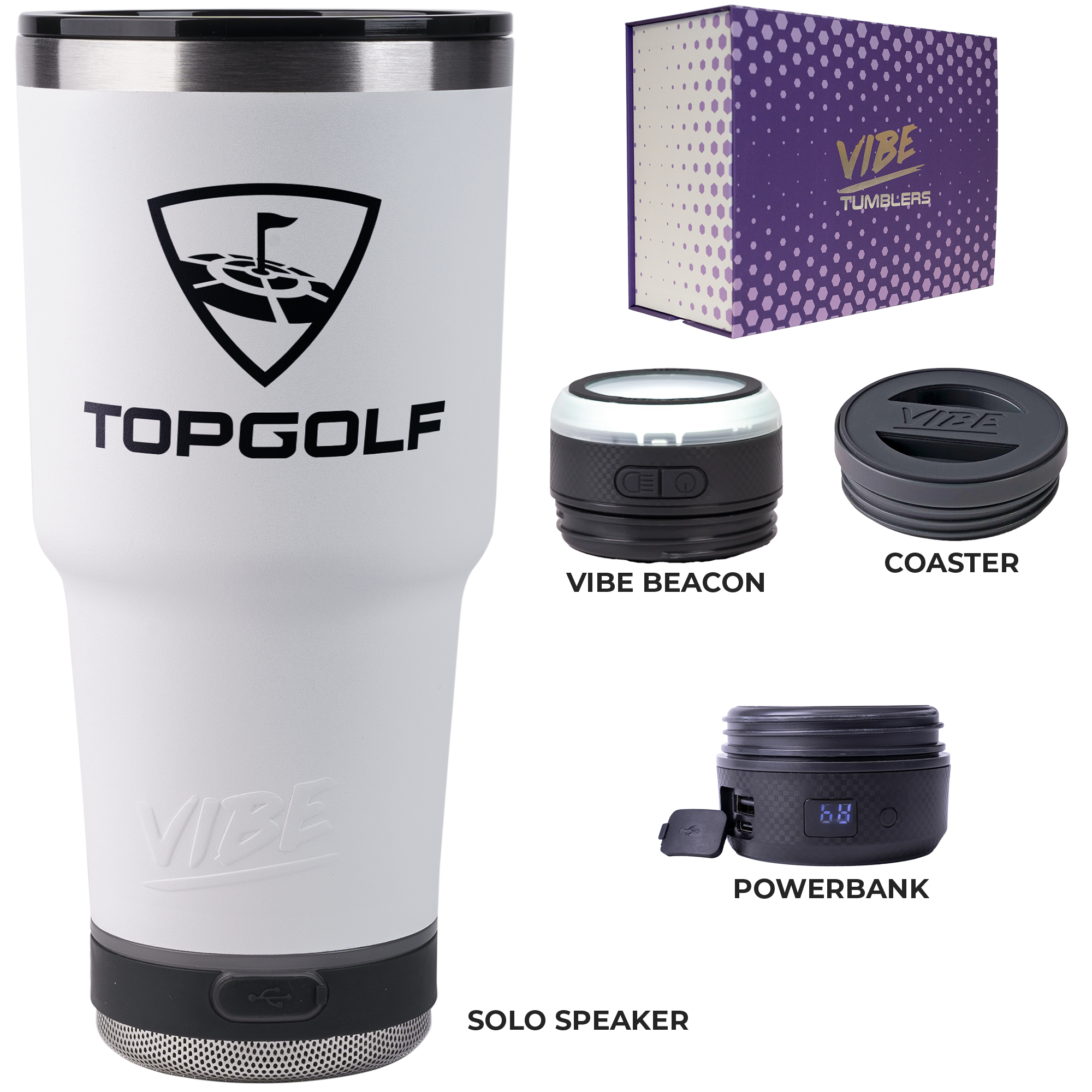 Go Caddy Vibe 28oz Tumbler Kit 2
