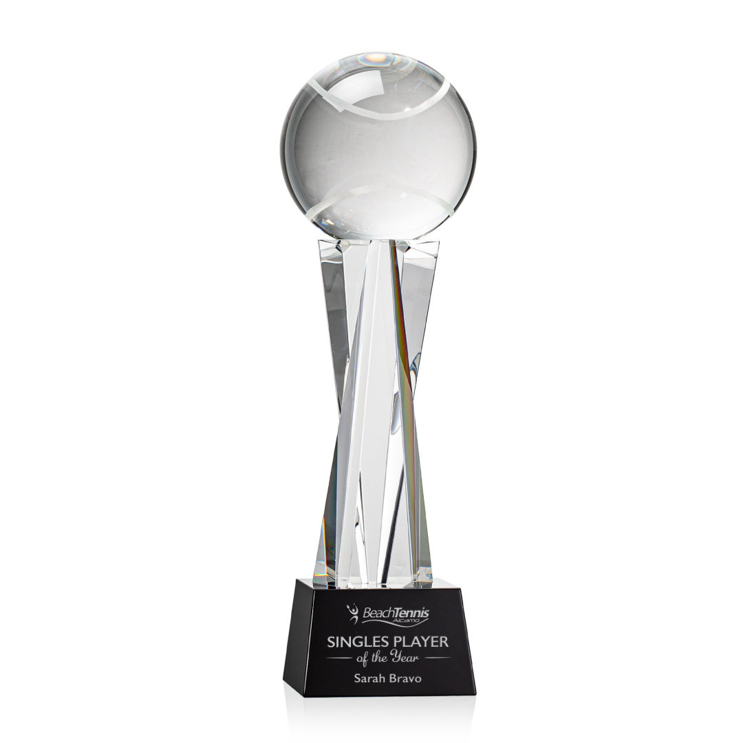 Tennis Ball Award on Grafton Base - Black 4