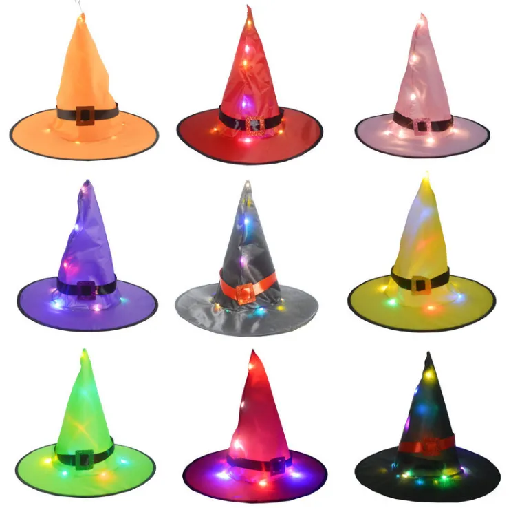 Halloween Decorations Witch Hat Light 1