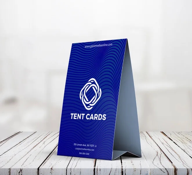 Tent Cards - 8.5" x 11" 3