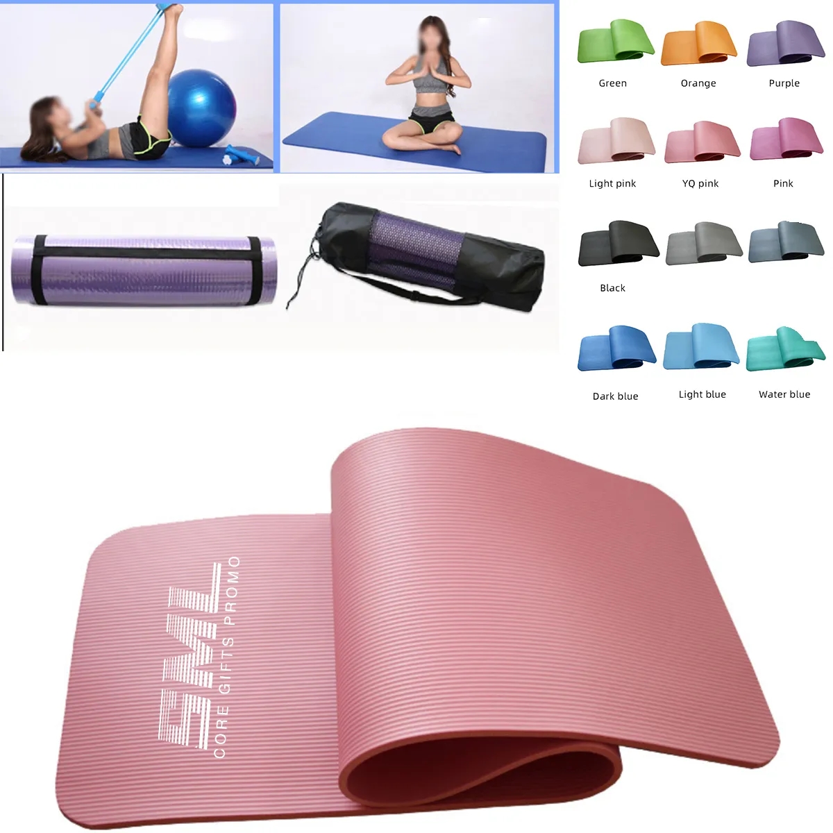 Extra Thick Exercise Yoga Mat 2