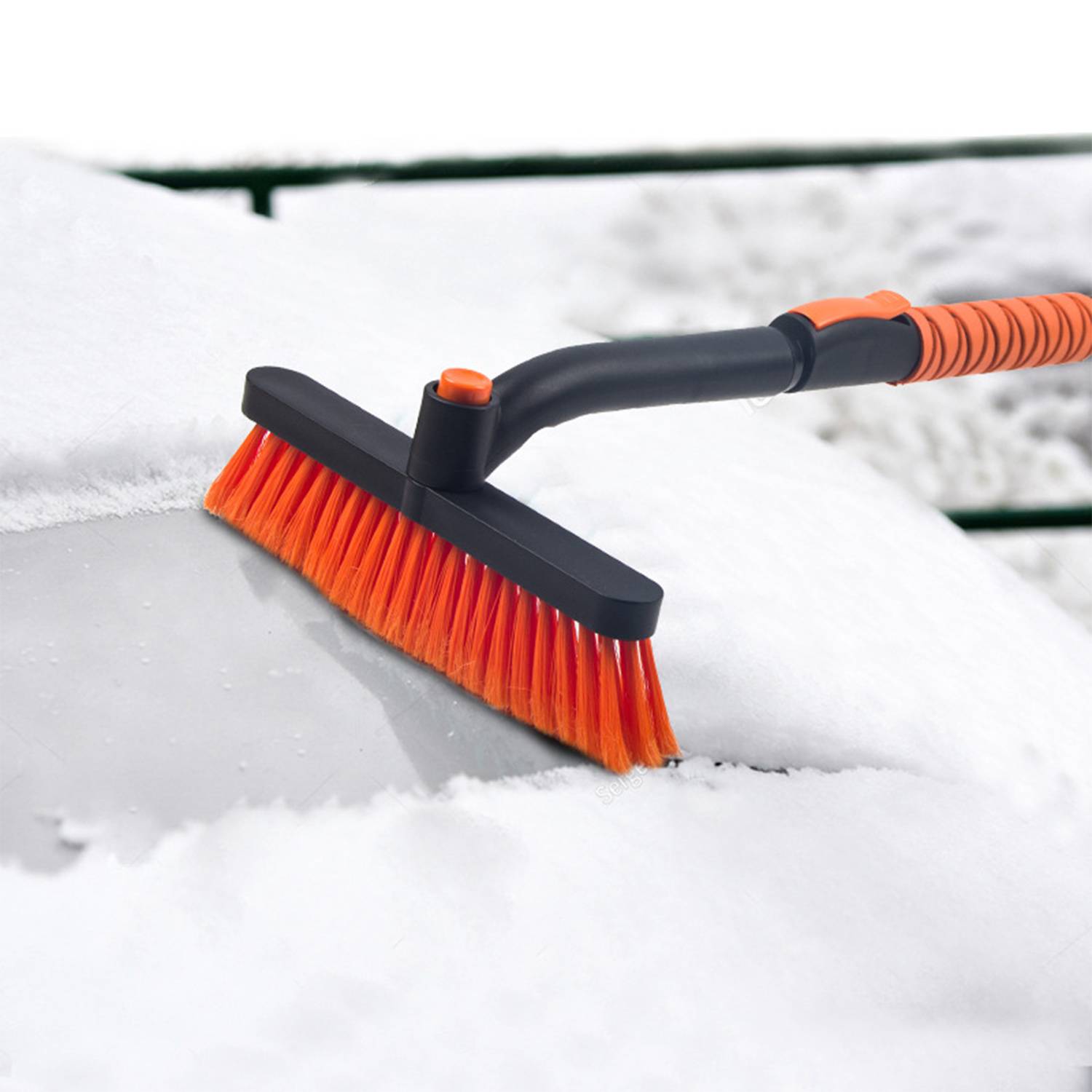 PVC Ice Scraper Snow Brush 4