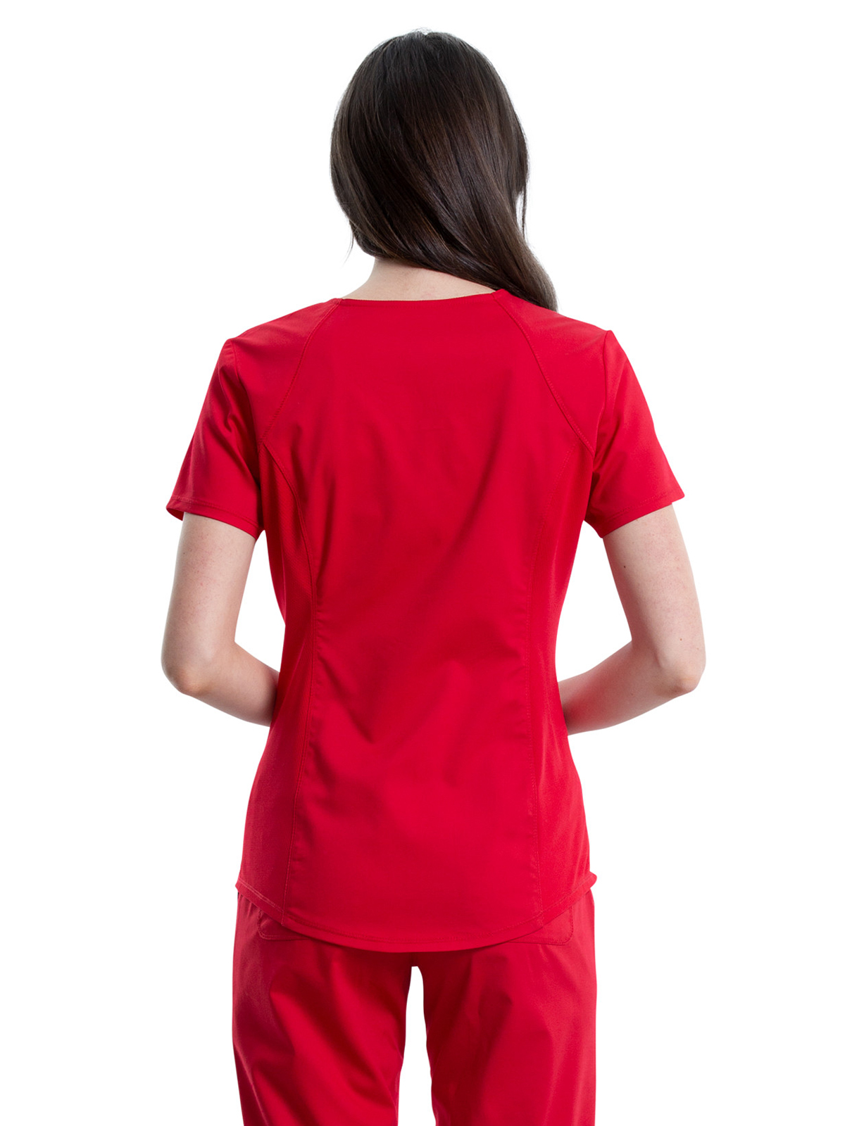 Cherokee - Workwear Revolution - Women's 2-Pocket V-Neck Top 9