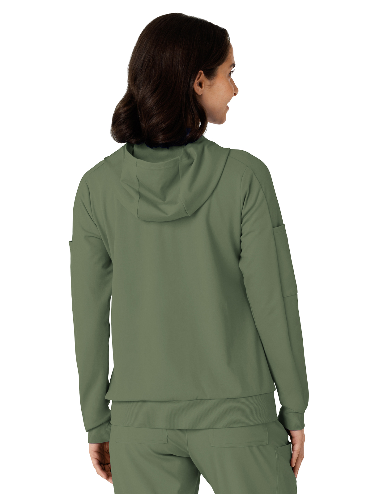 Wink - Renew - Knit Womens Four-Pocket Zip Hoodie 3