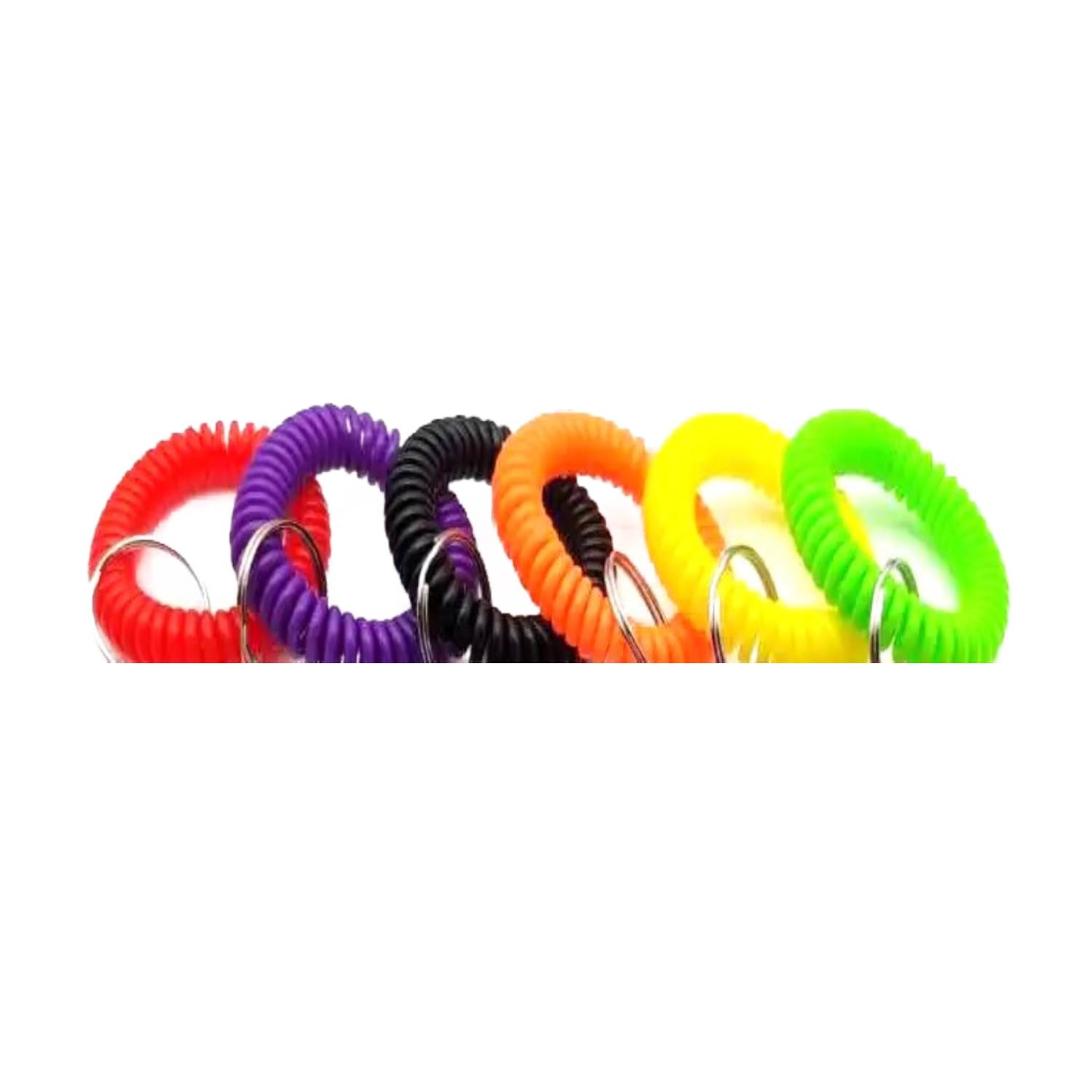 Spiral Wrist Coil Keyring 5