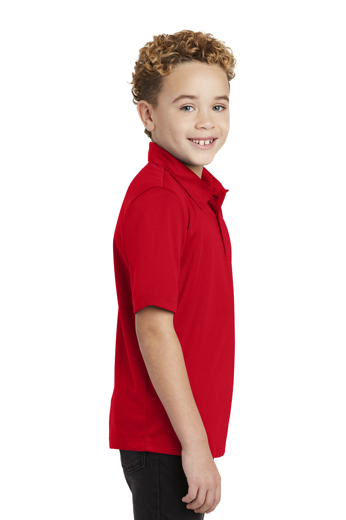 Port Authority® Youth Silk Touch Performance Polo 15