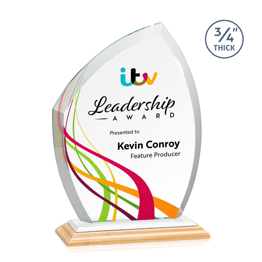 Daltry VividPrint™ Award - Bamboo/White 4