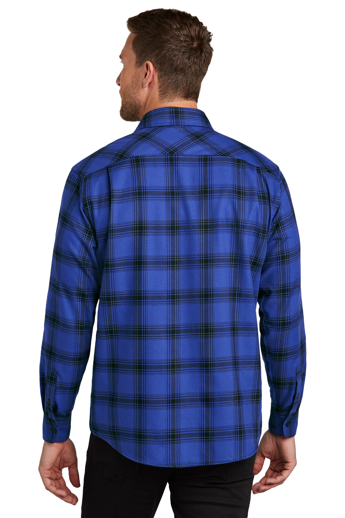 Port Authority Plaid Flannel Shirt. W668 76
