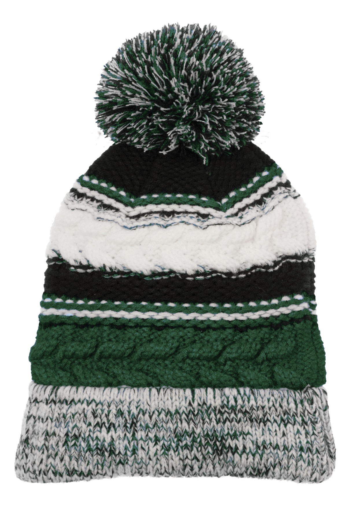Sport-Tek Pom Pom Team Beanie. STC21 12