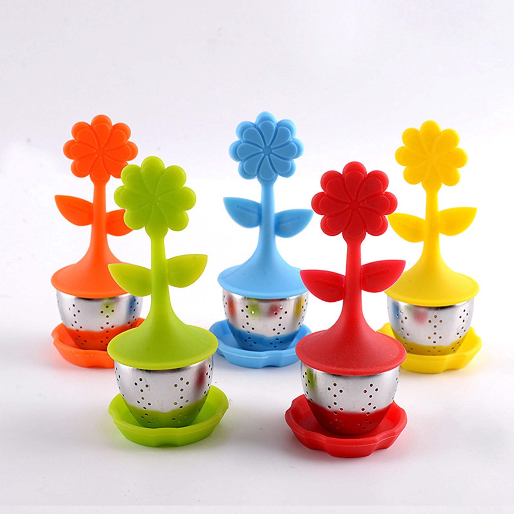 Sunflower silicone Tea infuser 6