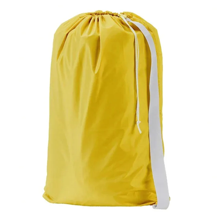 Carry Nylon Laundry Bag With Shoulder Strap 11