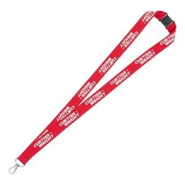 3/4" Eco Friendly rPET Lanyard with Safety Breakaway 5