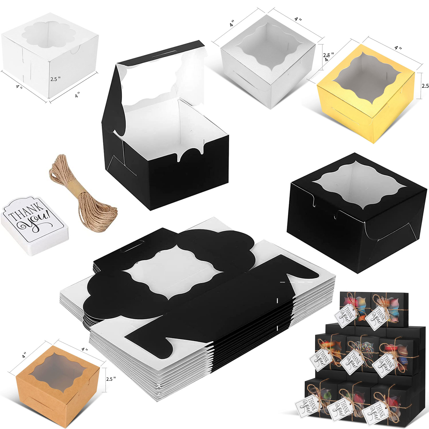 Bakery Boxes with Window