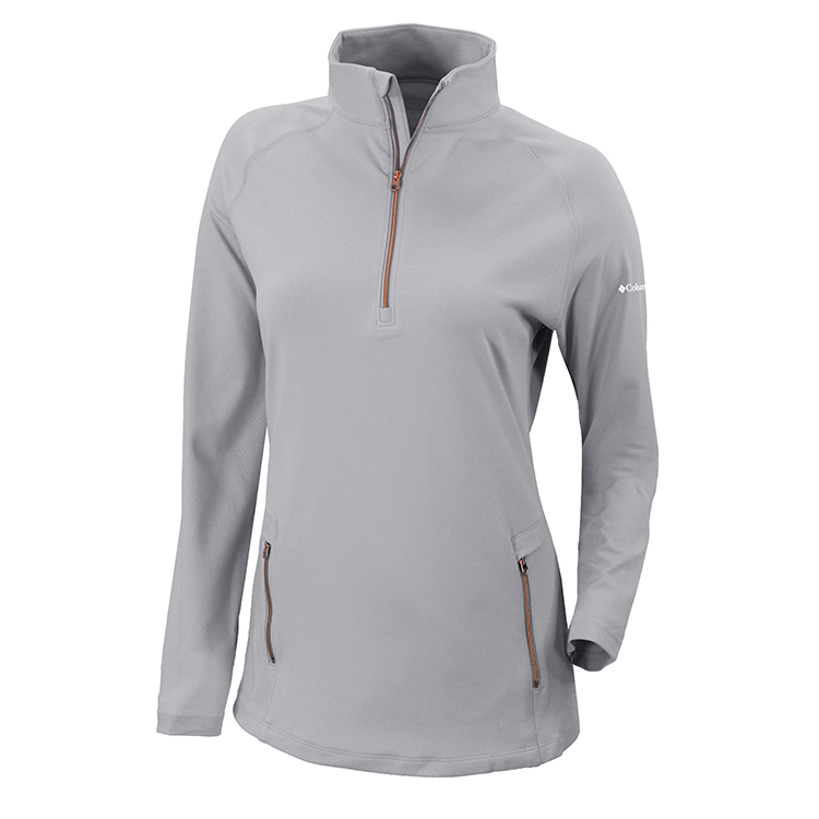 Columbia Ladies Omni-Wick Outward Nine 1/4 Zip 5