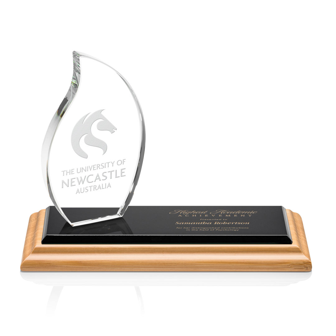 Northam Flame Award - Deep Etch