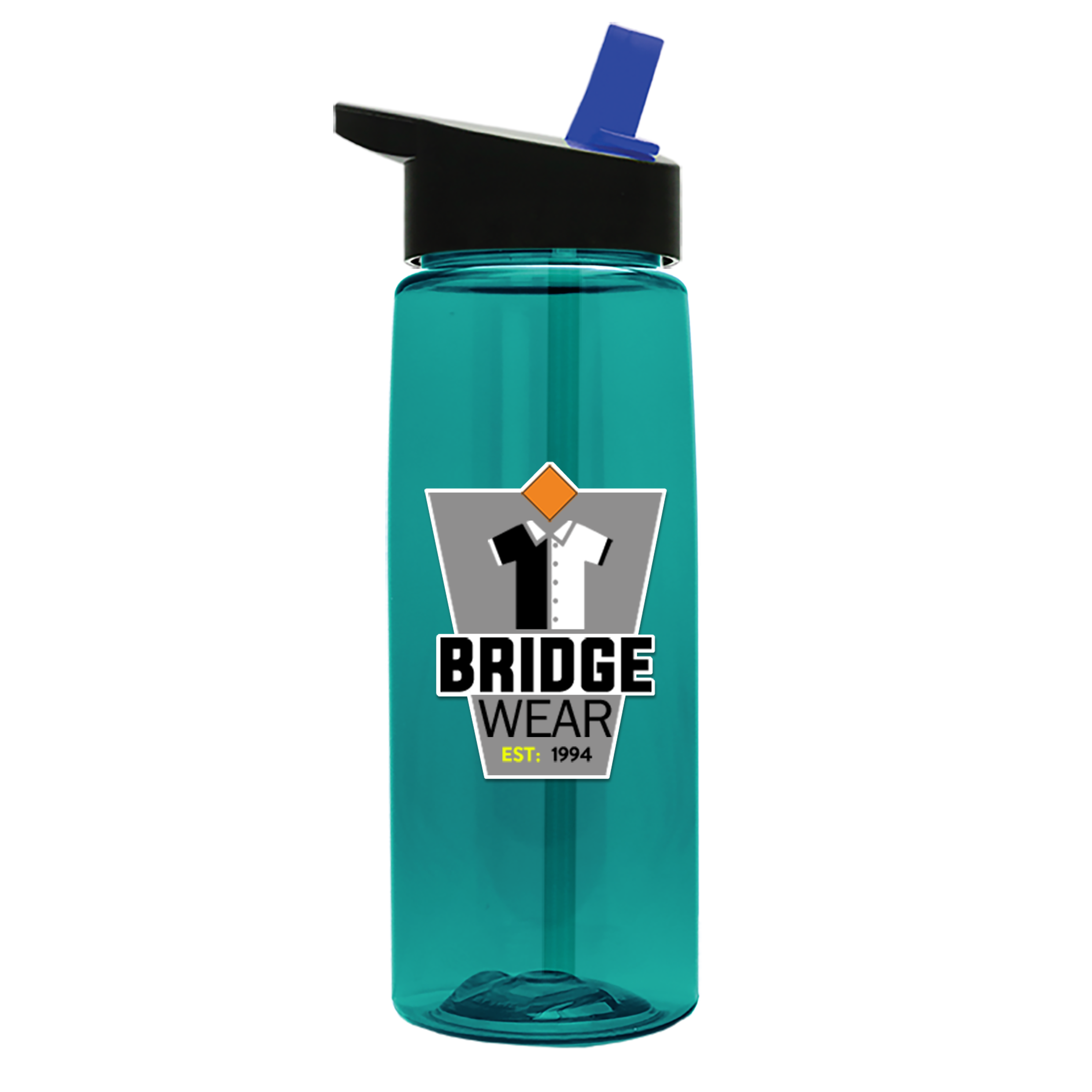 Garyline® Flair Tritan® Bottle with Flip-Straw Lid - 26 oz. 784