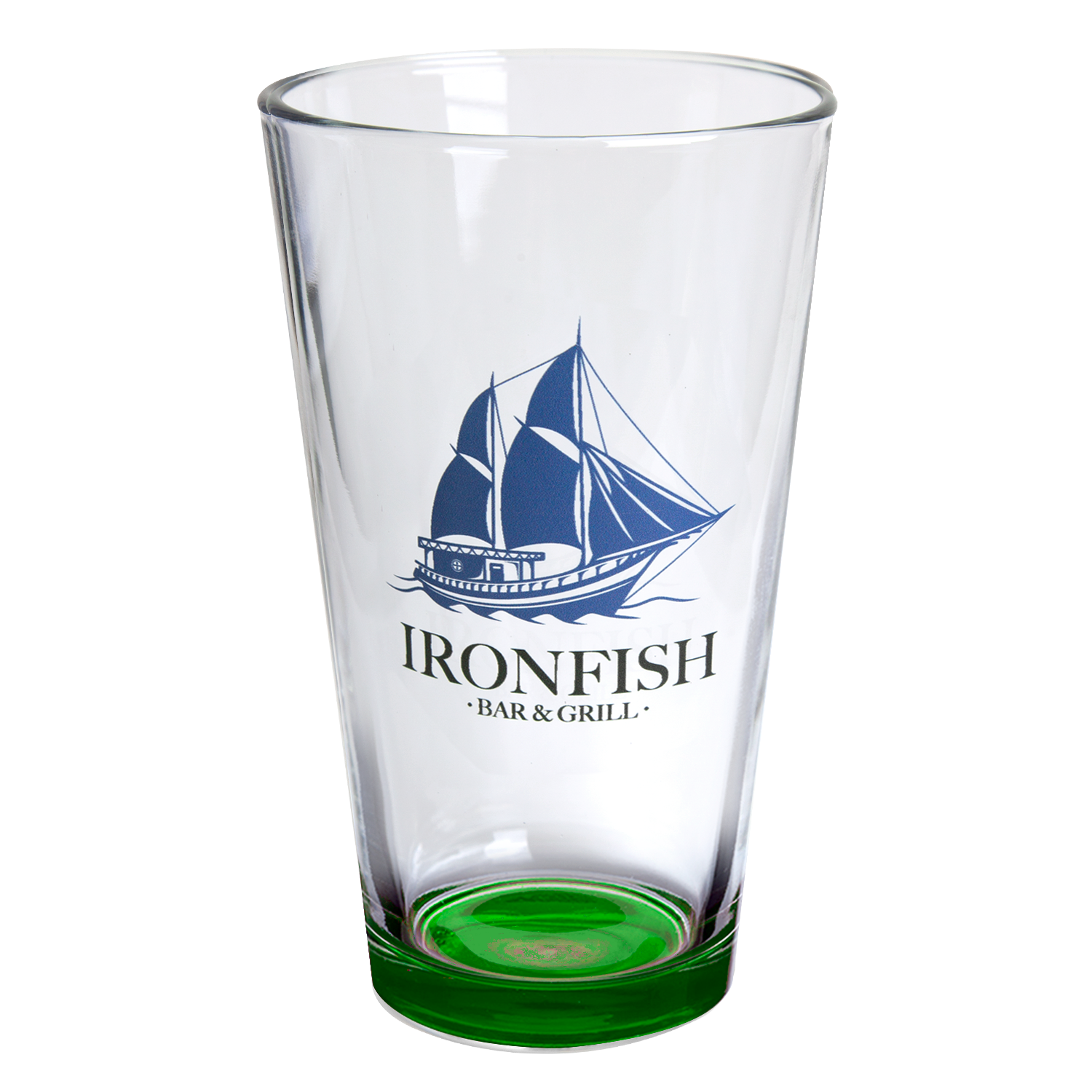 16 oz. Imported Pint Glass (2 Color Imprint) 8