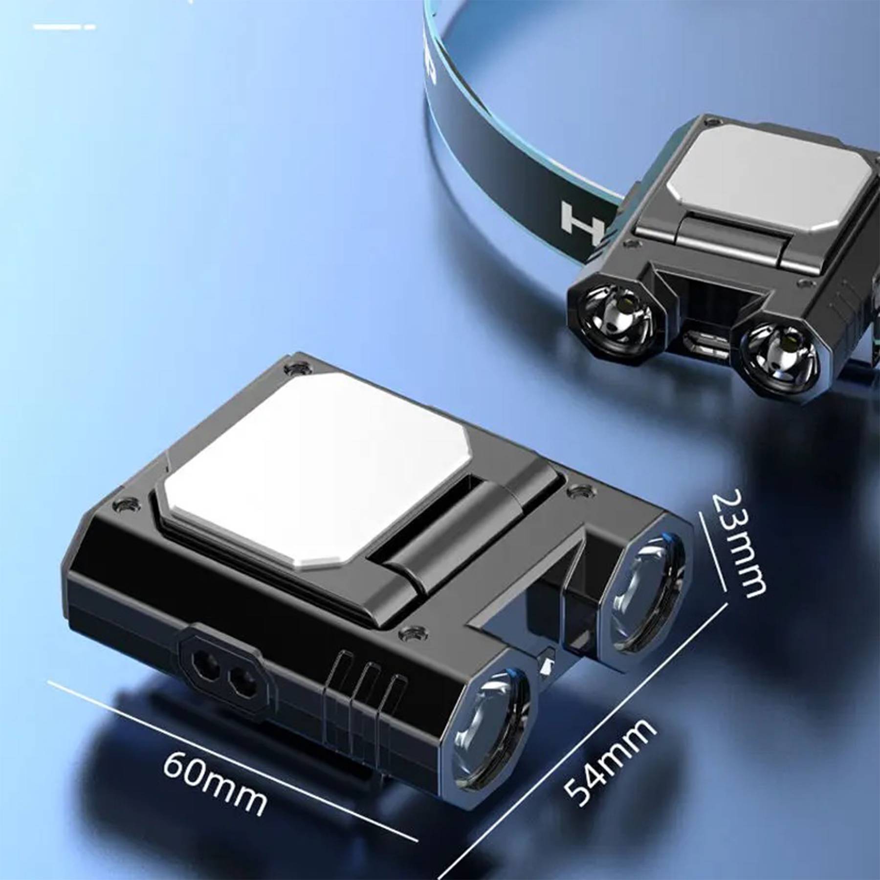 Hat clip light sensor headlight 4