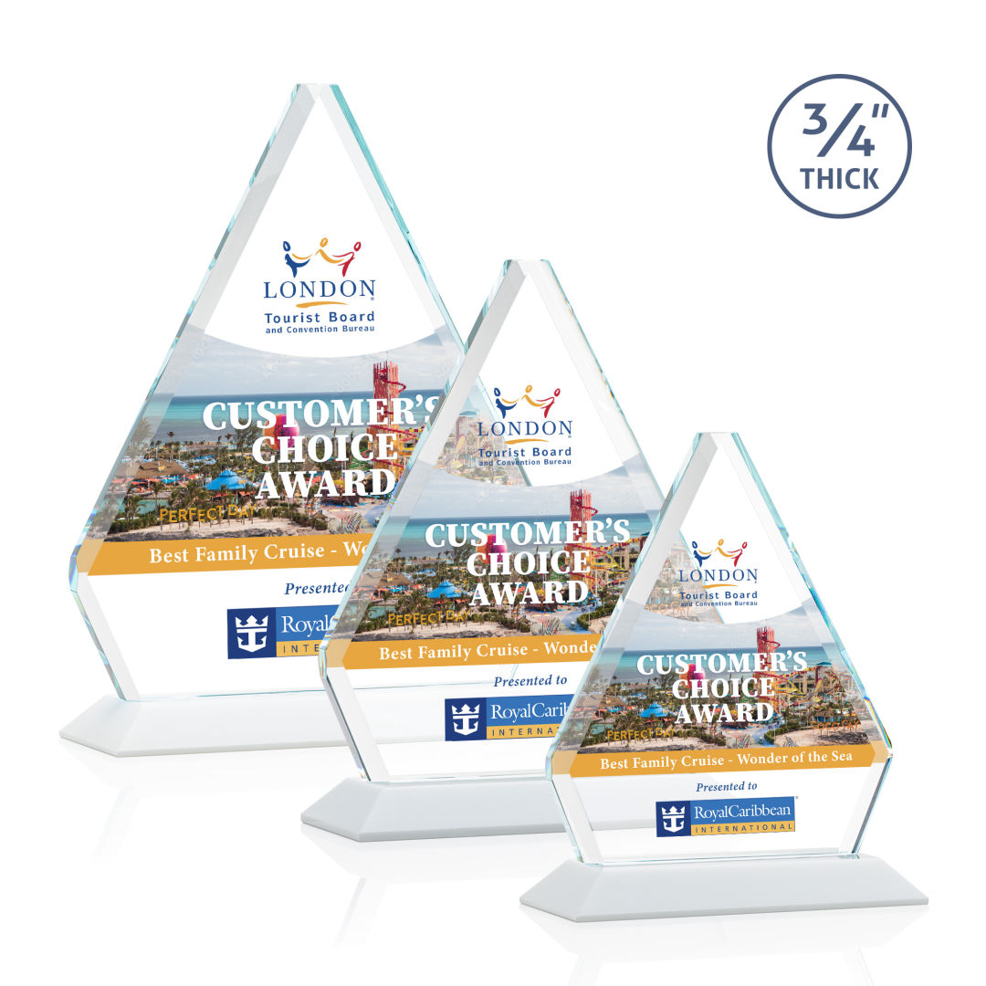 Fyreside VividPrint™ Award - White
