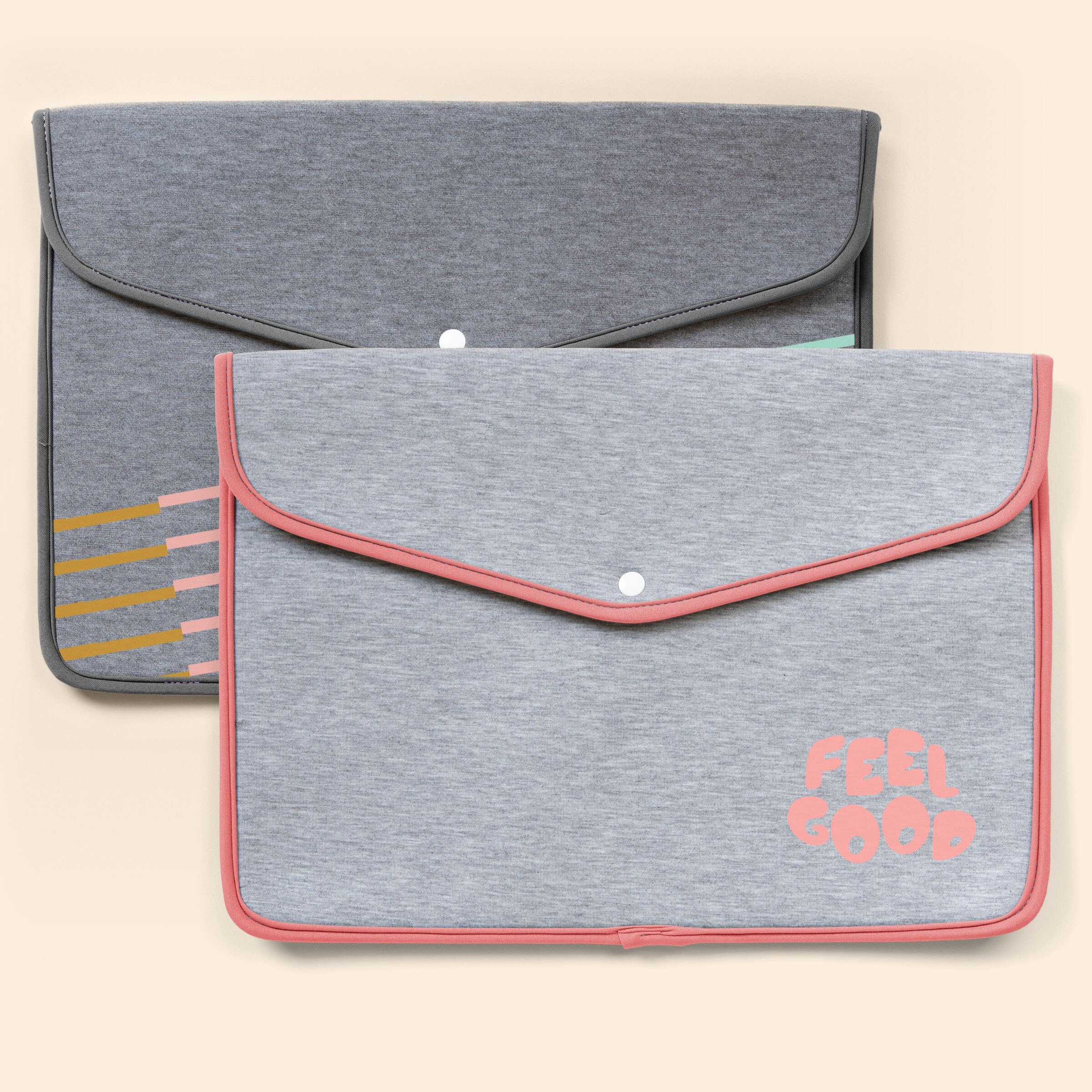 SNAPFOLIO FOR MACBOOK AIR/PRO - HEATHERED JERSEY KNIT NEOPRENE 15"