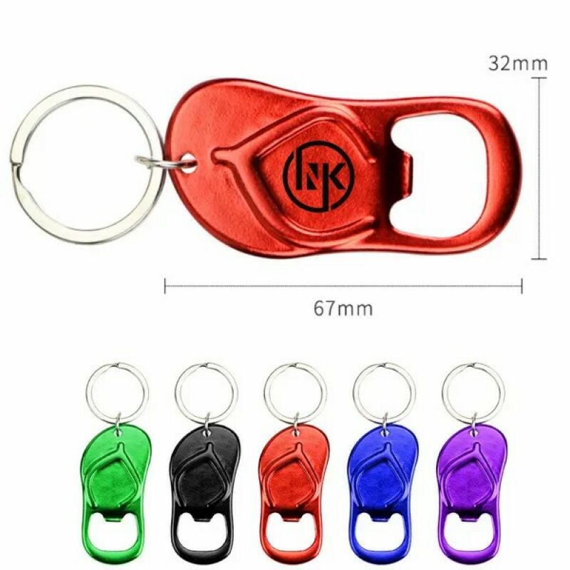 Sandal Key Chain w/Bottle Opener