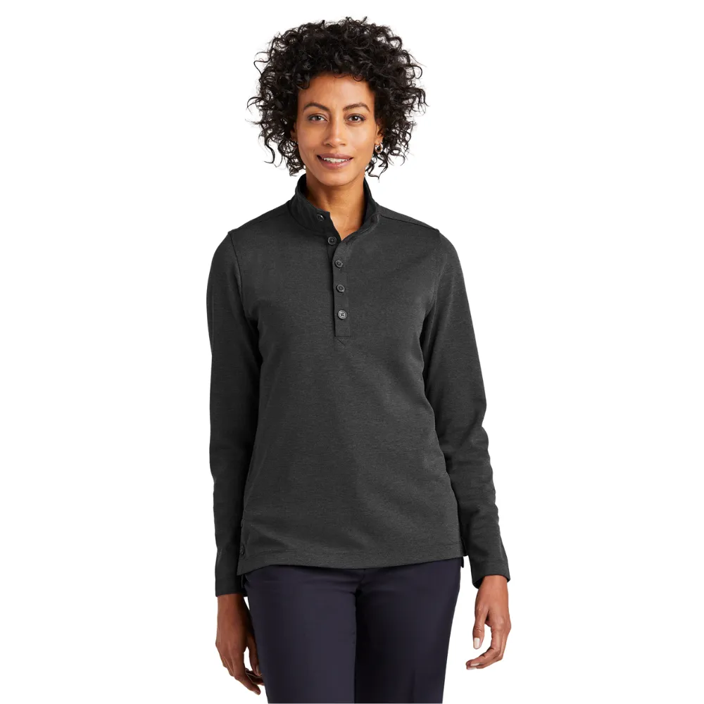 Brooks Brothers(R) Women's Mid-Layer Stretch Half-Button 4