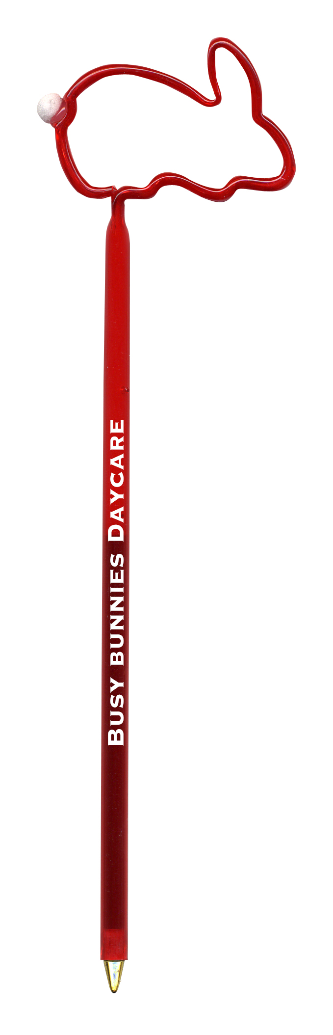 Rabbit With Tail Baby Bend, Bent Pen