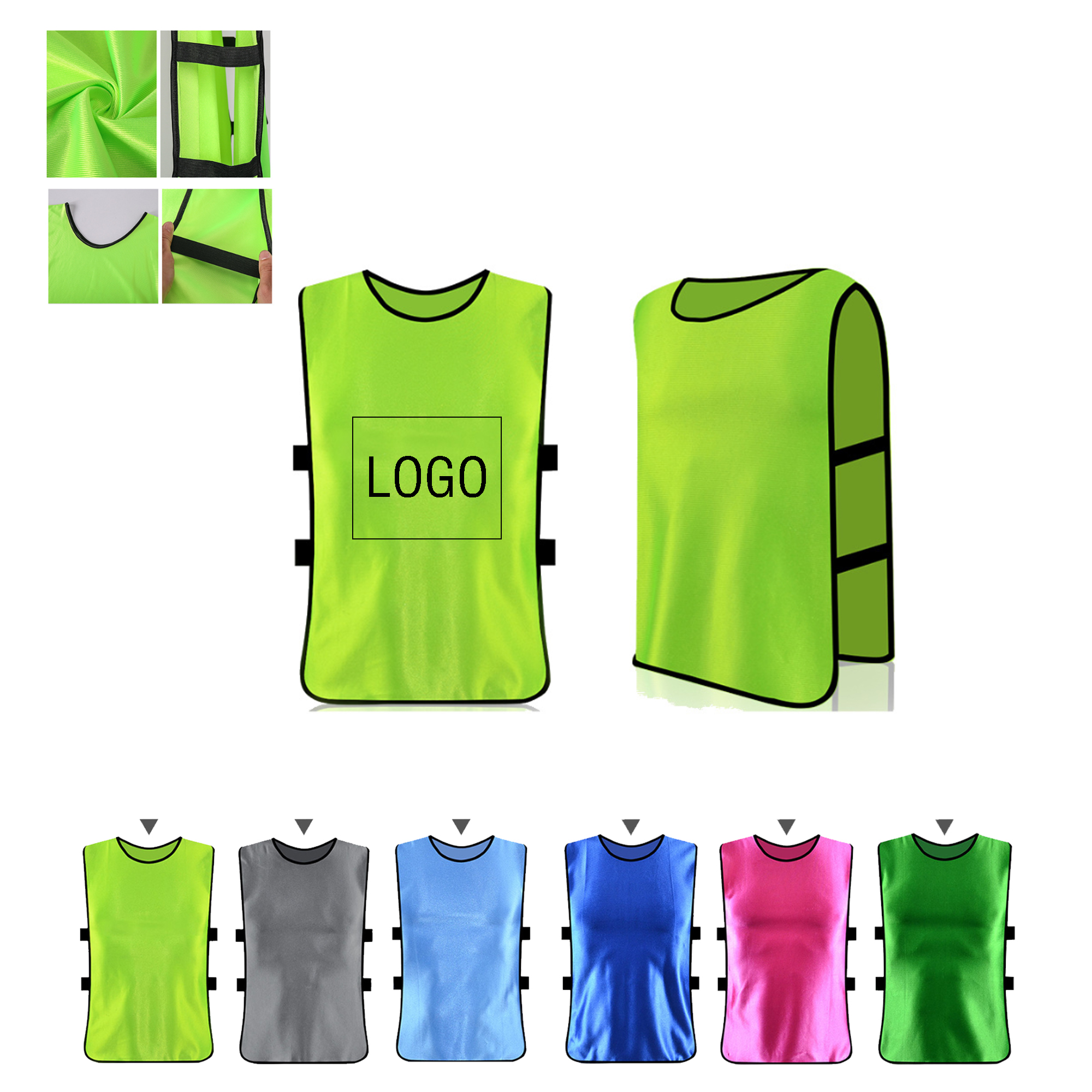 Team Training Sports Vest 3