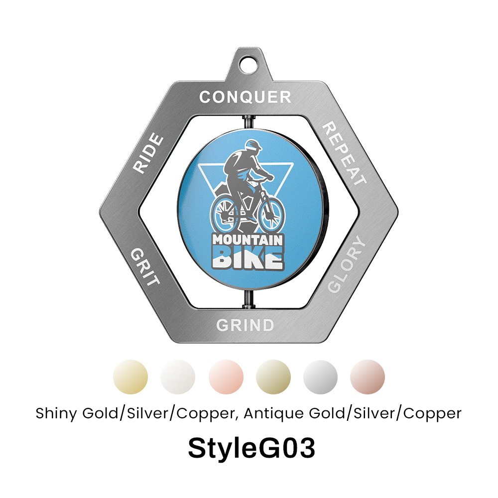 2" UV Printed Glory Medals 3
