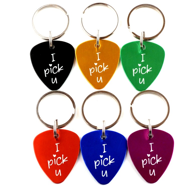 Guitar Pick Key Chain 6